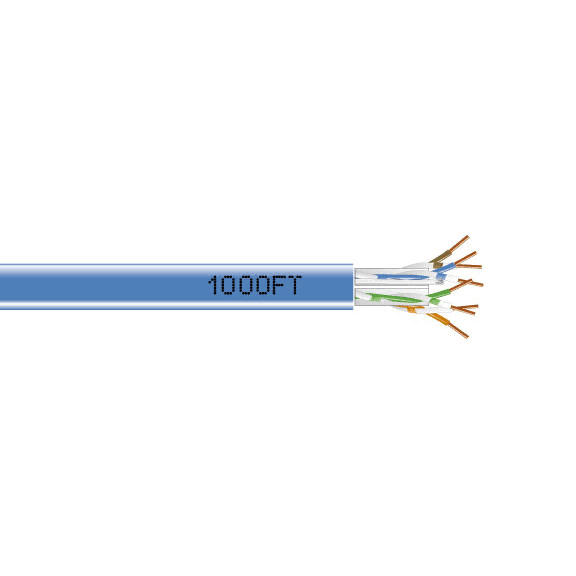Blue 1000ft Cat.6 Cable L1084