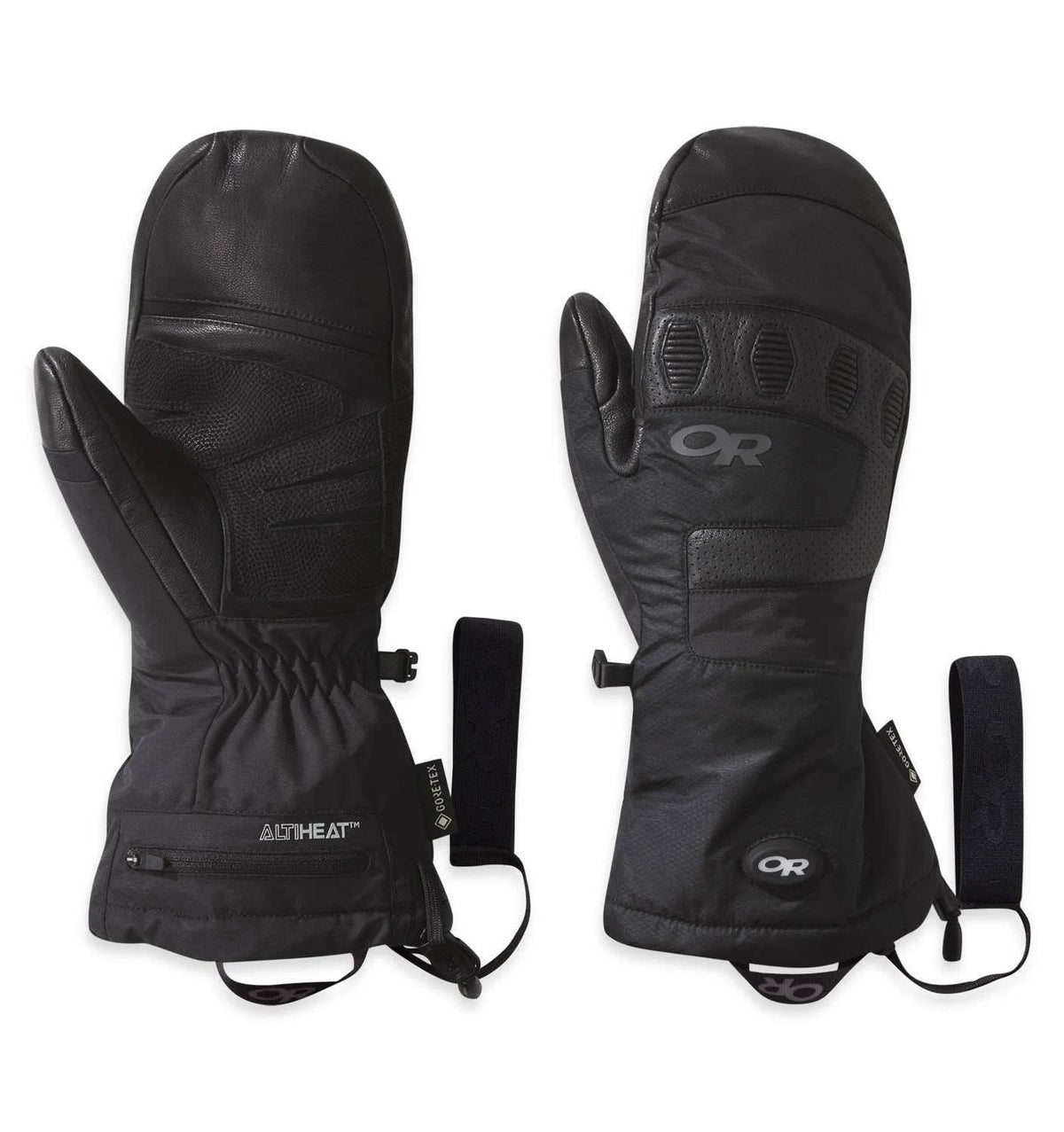 Black XL Heated Mitts A3142