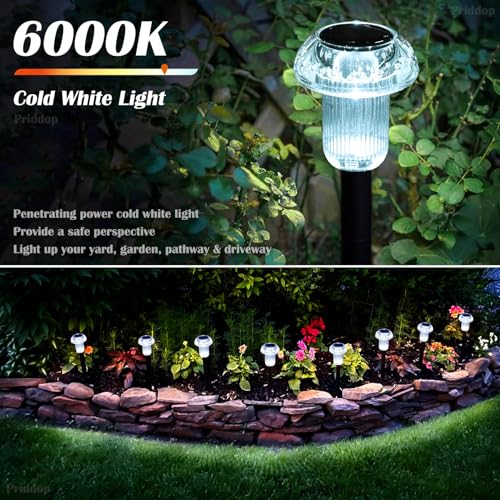 Solar Lights Outdoor 12 Pack LED Waterproof Color Changing Mushroom Shape Z54790