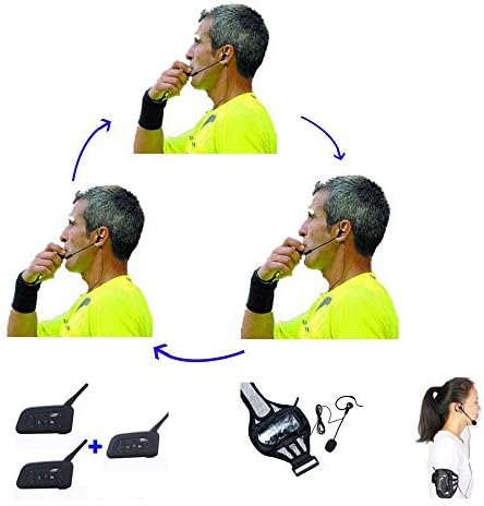 Wireless Football Referee Headset for 3 Referees I757494
