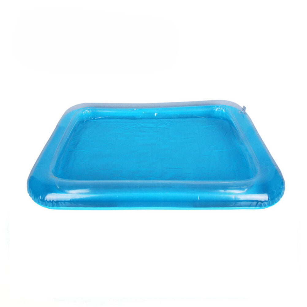 Blue Inflatable Sandbox T86738