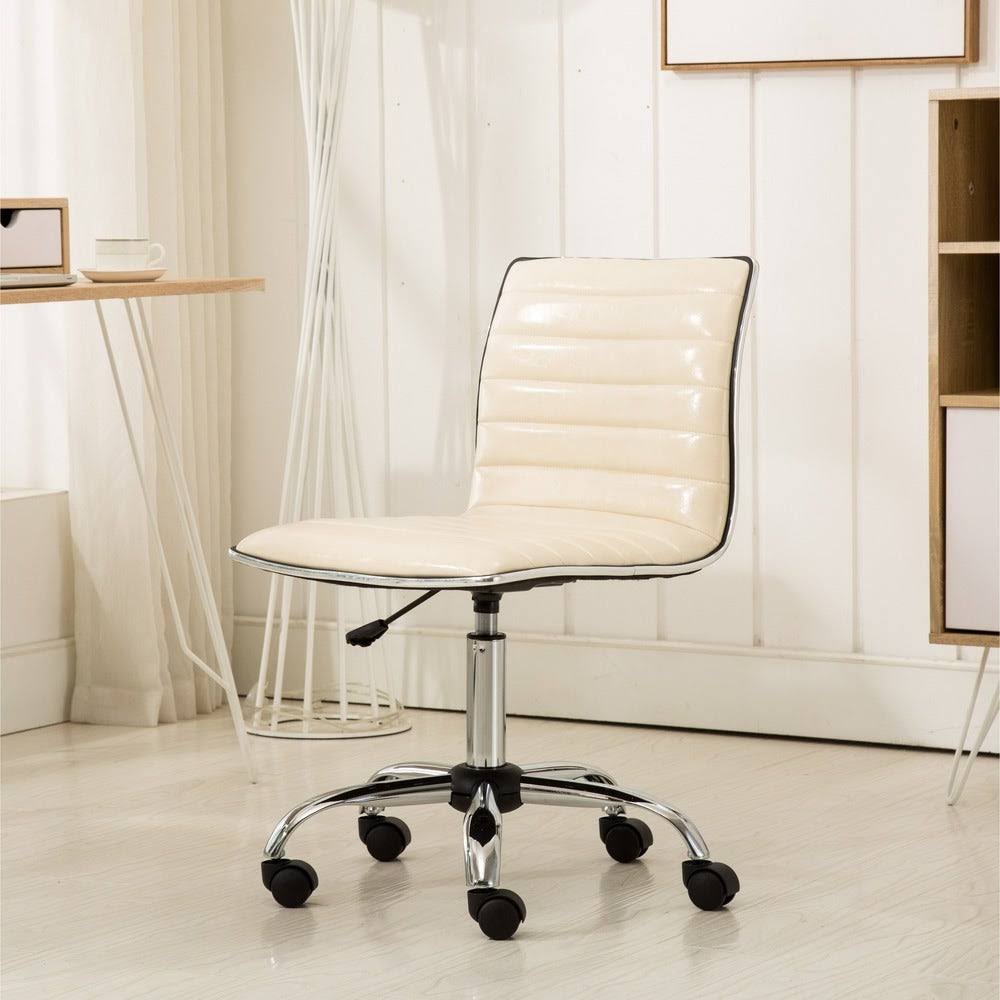 Grey Chrome Office Chair X25927