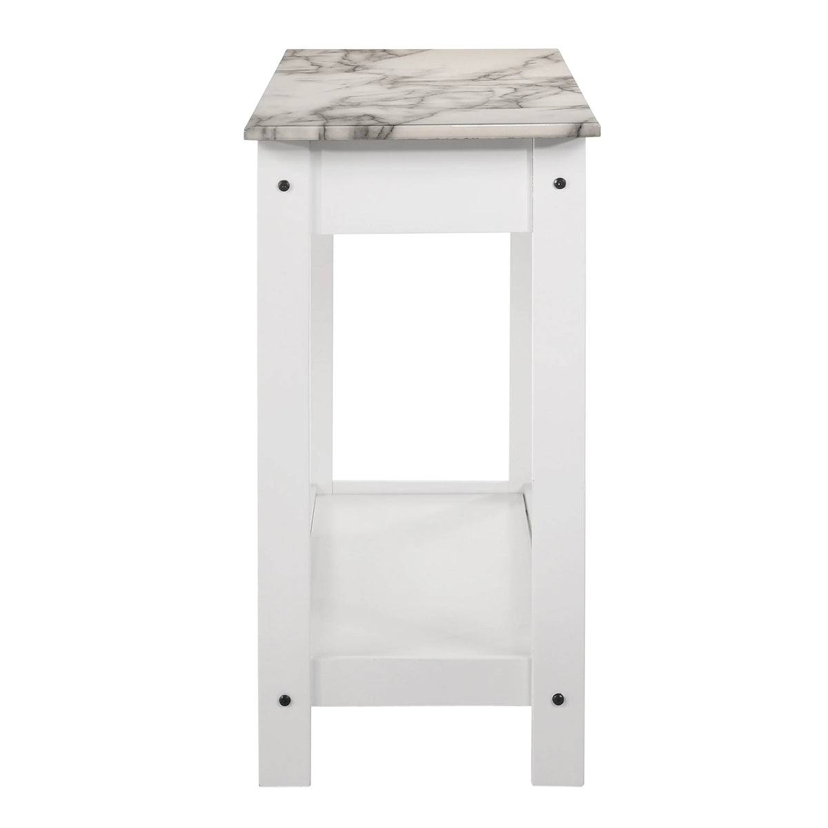 White Wood Sofa Table Z6748