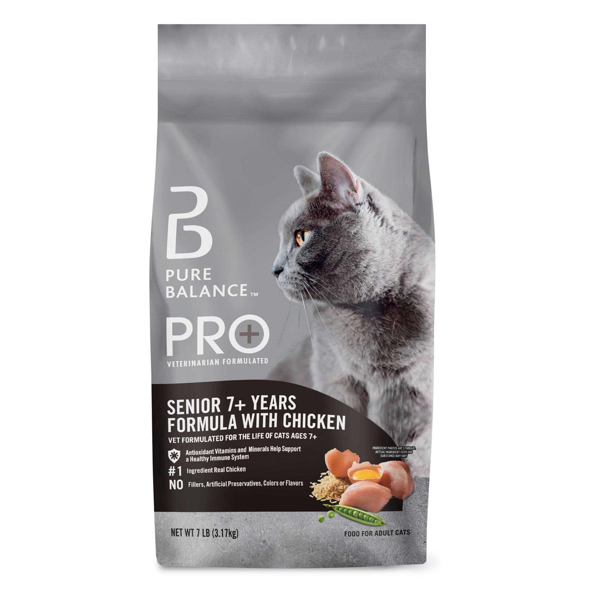 Senior Formula Chicken Dry Cat Food N84208