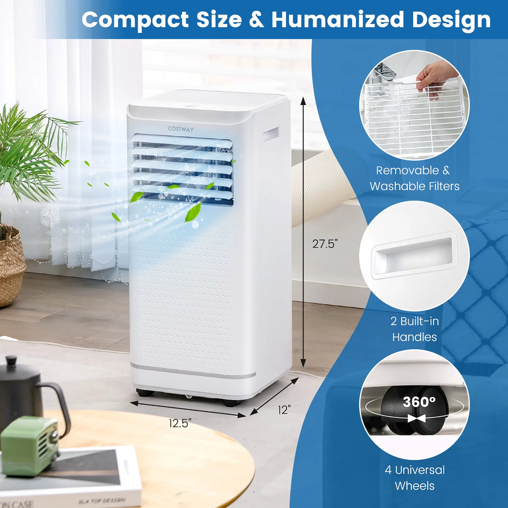Portable Air Conditioner with Dehumidifier & Fan Mode E953852