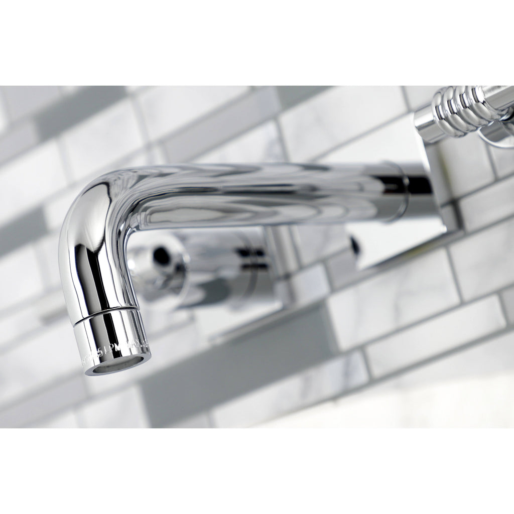 Antique Brass Wall Mount Bathroom Faucet O5518