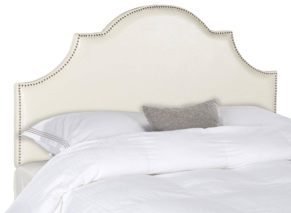 White Leather Full Headboard P264999