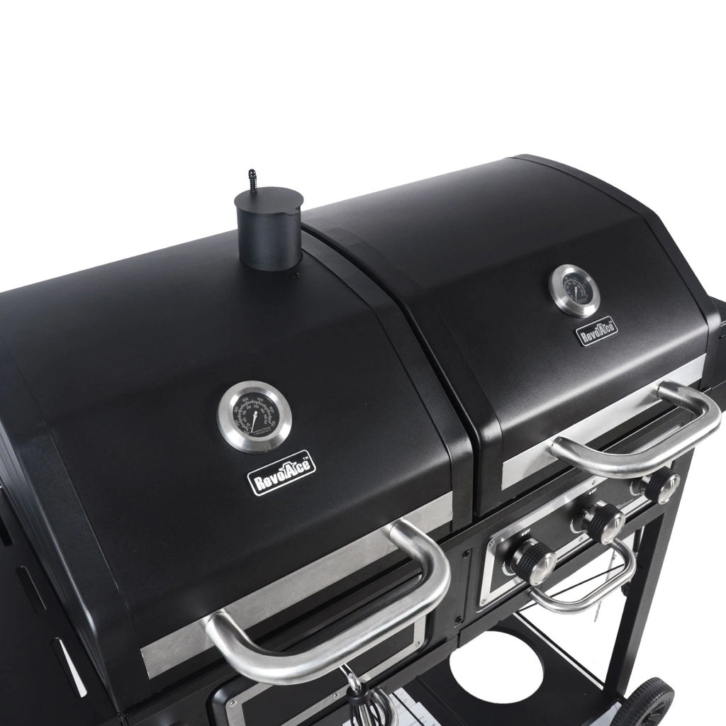 Dual Fuel Gas & Charcoal Combo Grill J13984
