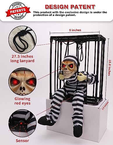 Animated Halloween Decorations with Motion Sensor C806