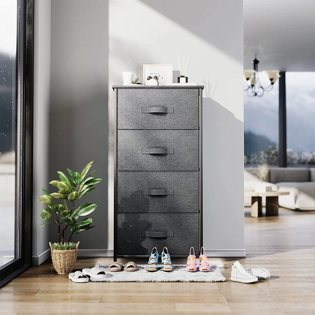 Fabric 4 Drawer Dresser Y353