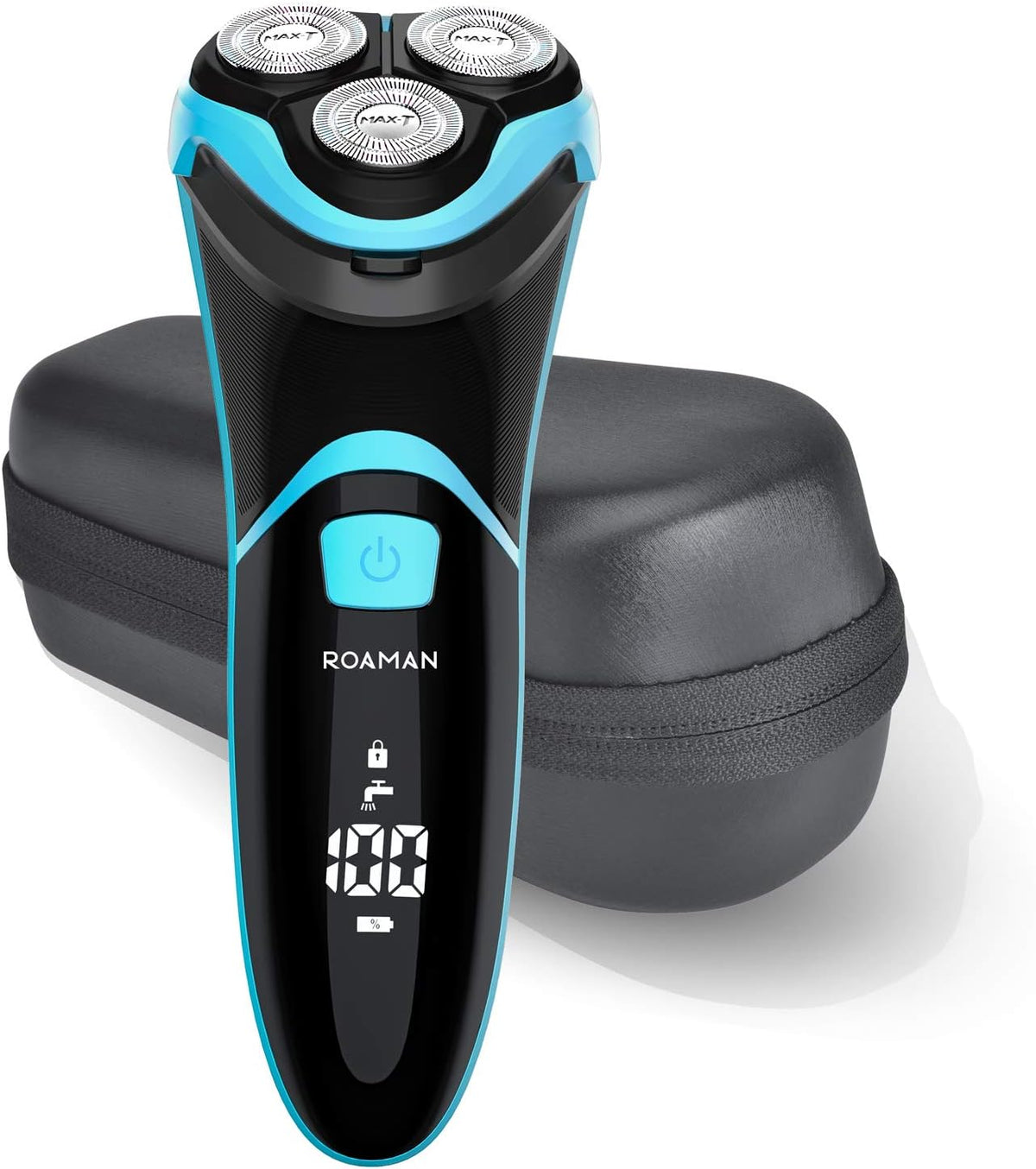 Men Electric Razor, Rechargeable Corded and Cordless Electric Shaver with Pop-up Trimmer, Wet Dry IPX7 Waterproof, Pack of 2 K52765
