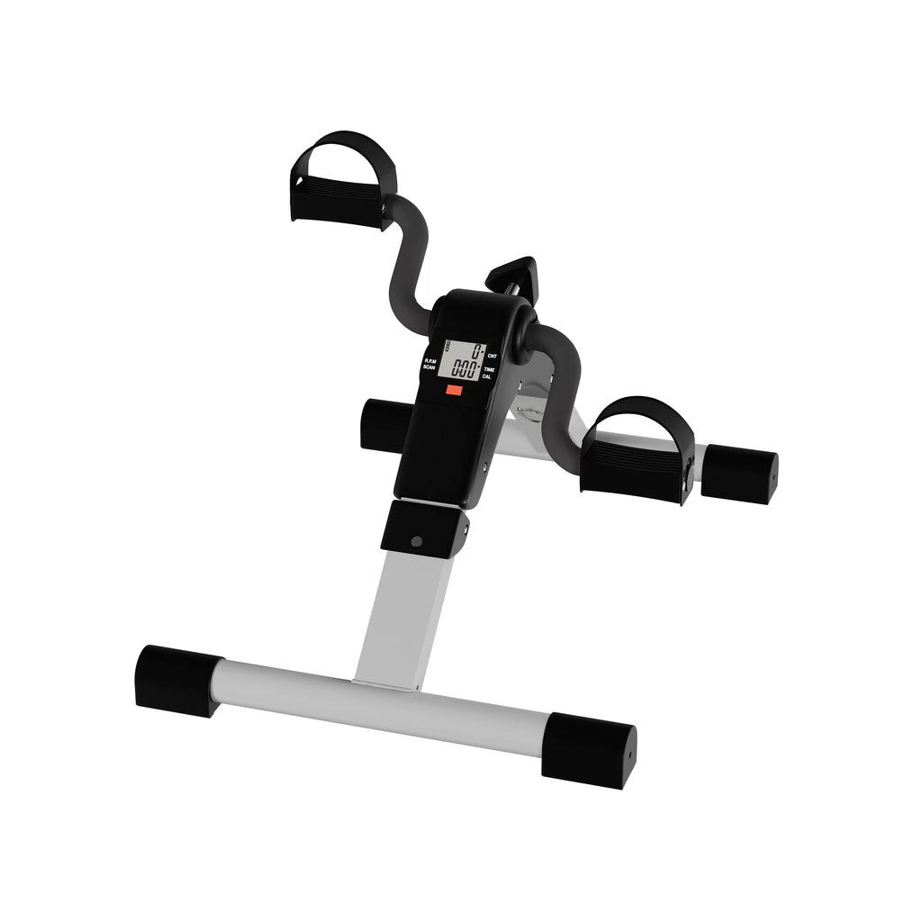 Under Desk Bike Pedal Exerciser with Calorie Tracker and Adjustable Resistance Z6308