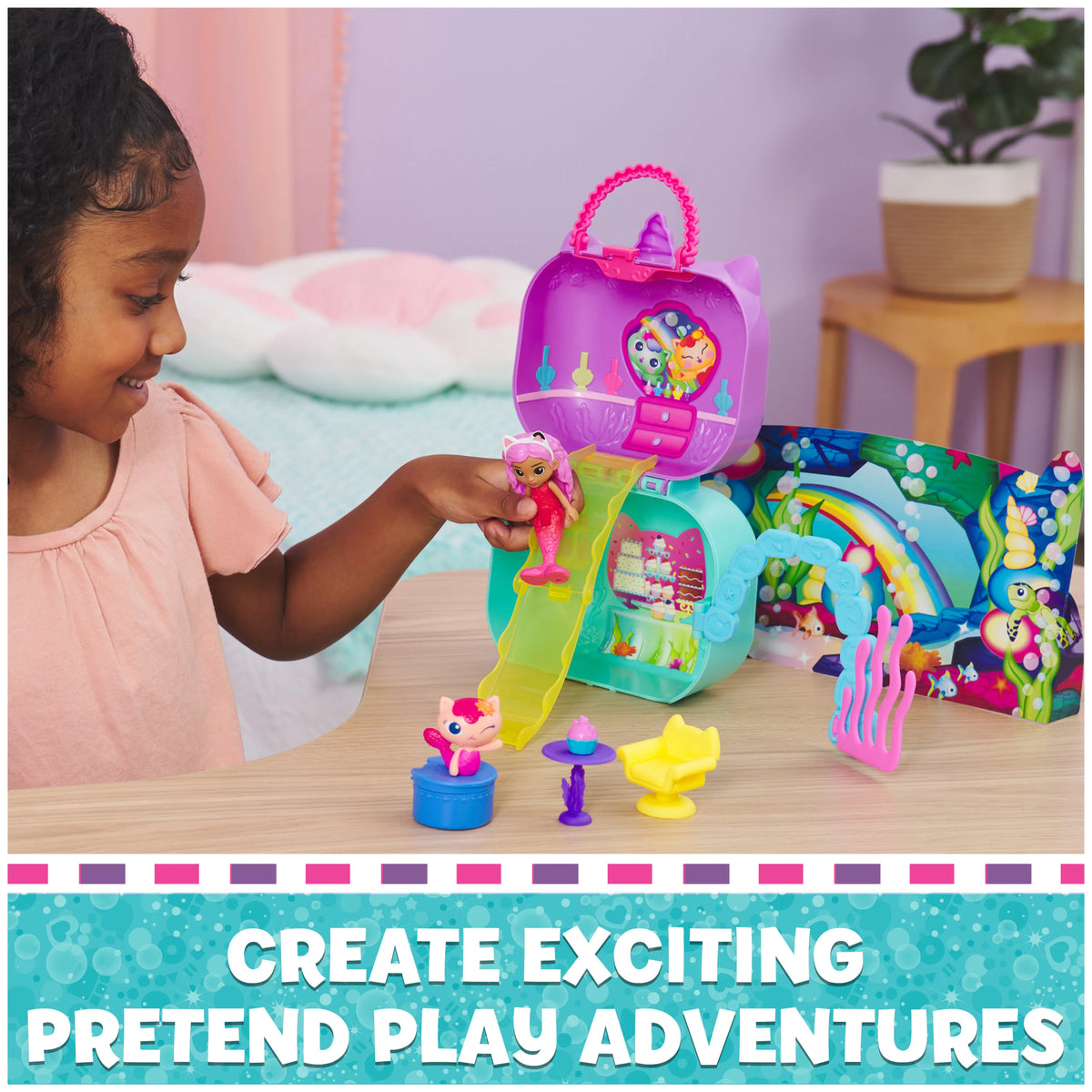 Mermaid-lantis On-The-Go Playset E592893
