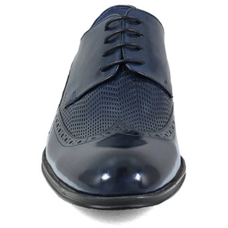 Navy Men&s Shoes D557537
