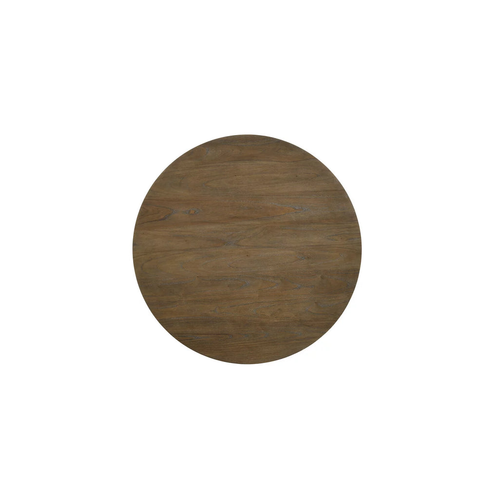 47" Wide Round Wood Dining Table G565