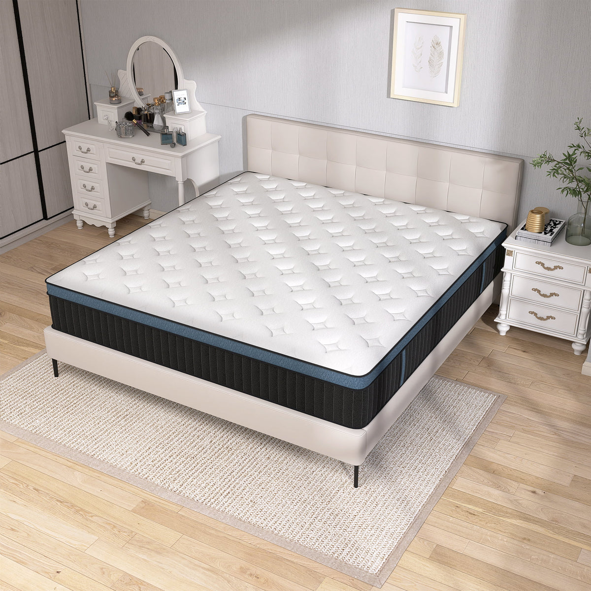 Queen 12 inch Hybrid Mattress P8287