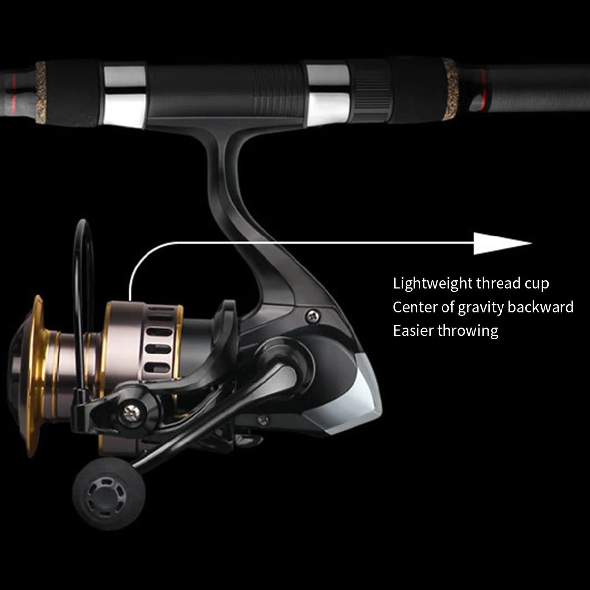 All-Metal Spinning Fishing Reel T7113
