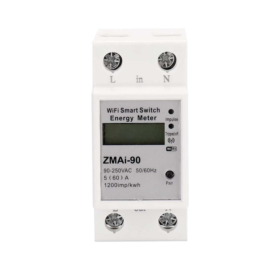 Single-Phase Din Rail Wifi Energy Meter H180
