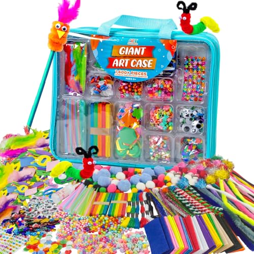 1600+ Pcs Arts and Crafts Supplies S76638