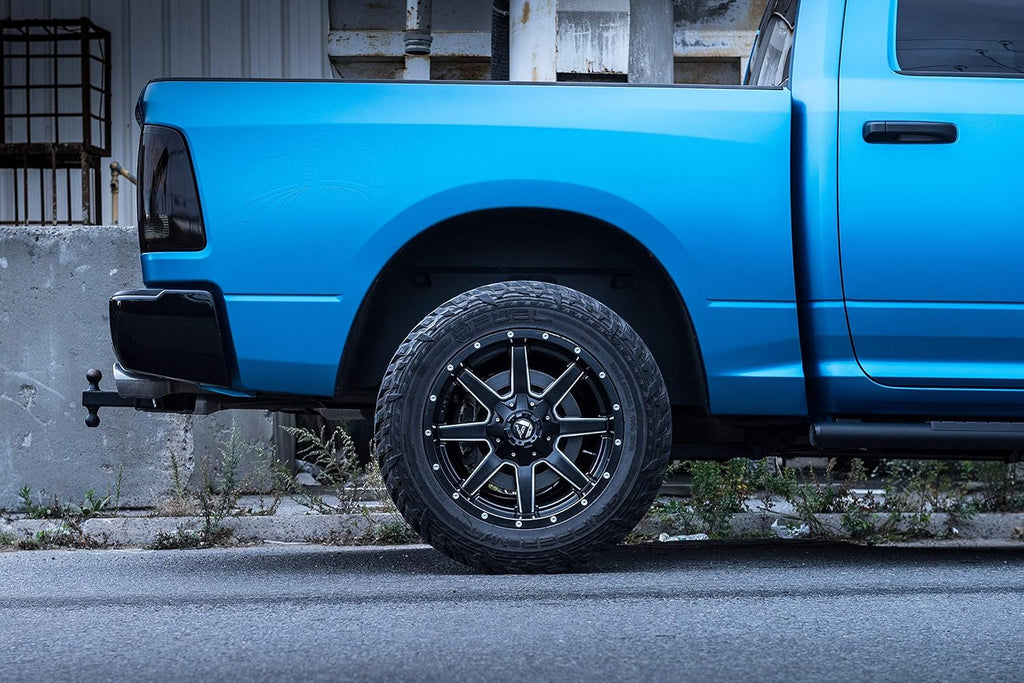 Black Wheel with Matte Milled Accents, 20 x 10 inches R17944