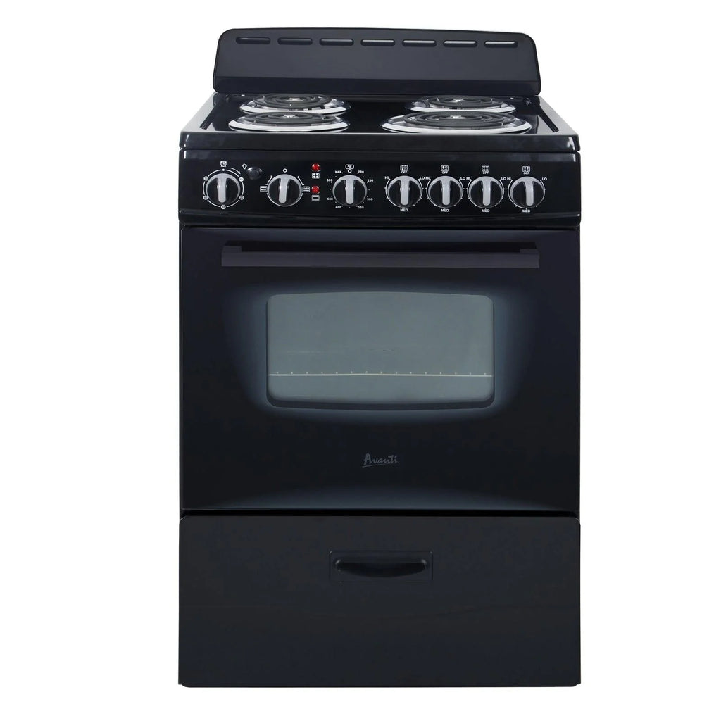 24 Inch Electric Freestanding Range Black I14626