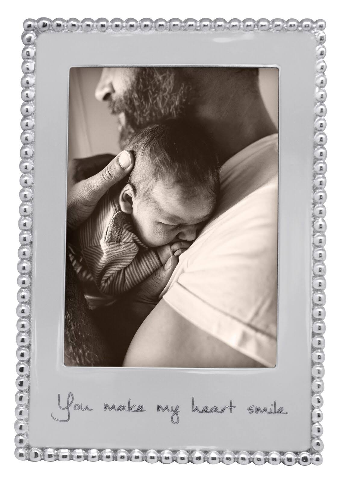 Silver 5x7 Vertical Picture Frame Z9362
