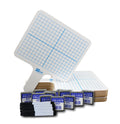Whiteboard paddle 197 x 254 mm squared double-sided pack of 12 J868