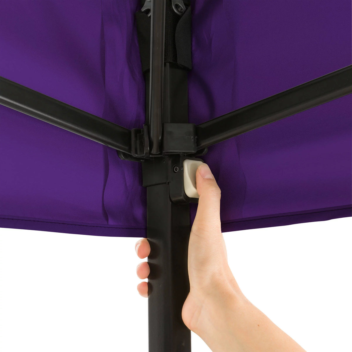 10 ft x 10 ft White Instant Canopy P96406