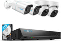 4K PoE Wired Security Camera System with 2TB HDD NVR Q3292