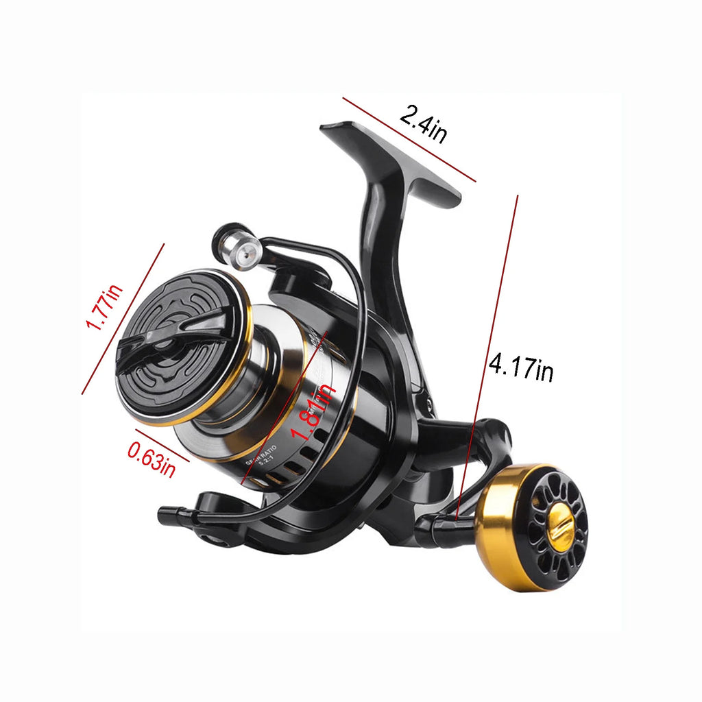 All-Metal Spinning Fishing Reel T7113