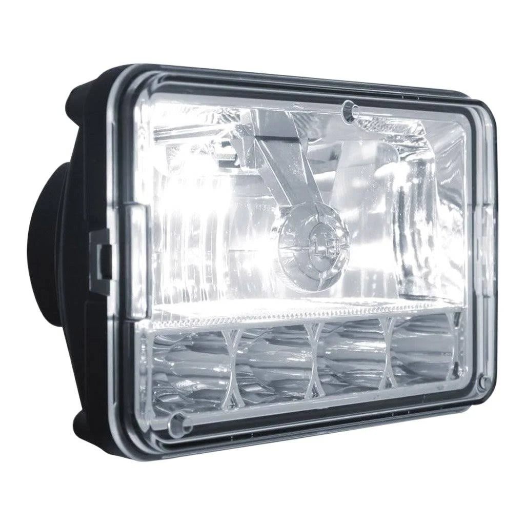 5 LED 4x22 x 6x22 Crystal Headlight X7354