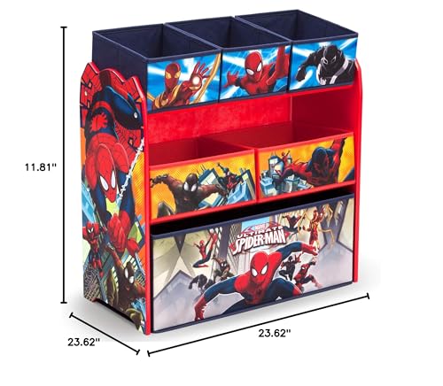 Blue 6 Bin Toy Storage Organizer B70393