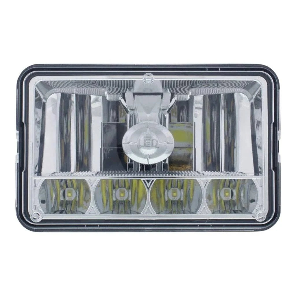 5 LED 4x22 x 6x22 Crystal Headlight X7354