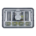 5 LED 4x22 x 6x22 Crystal Headlight X7354