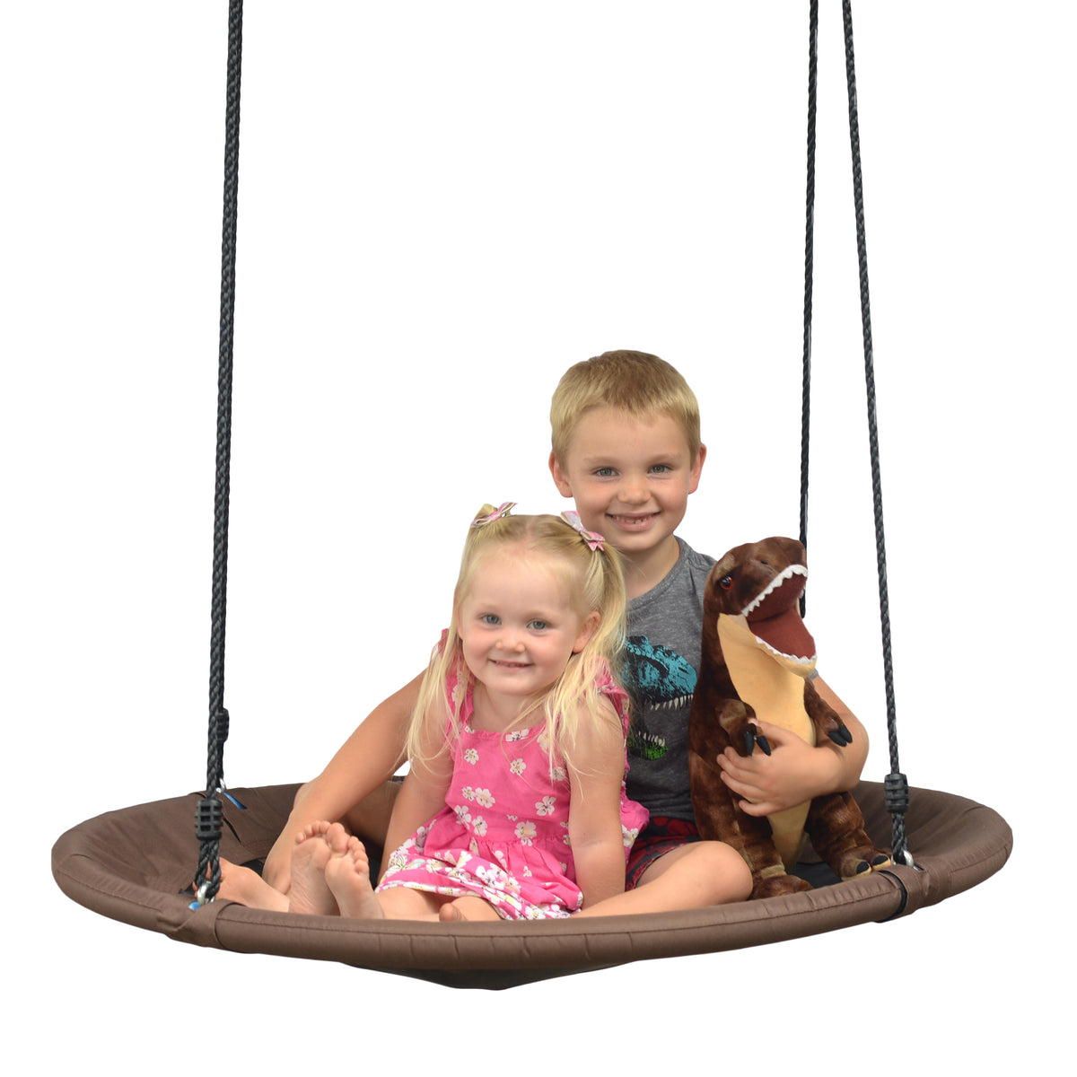 Round Tree Swing with Detachable Play Tent H7904