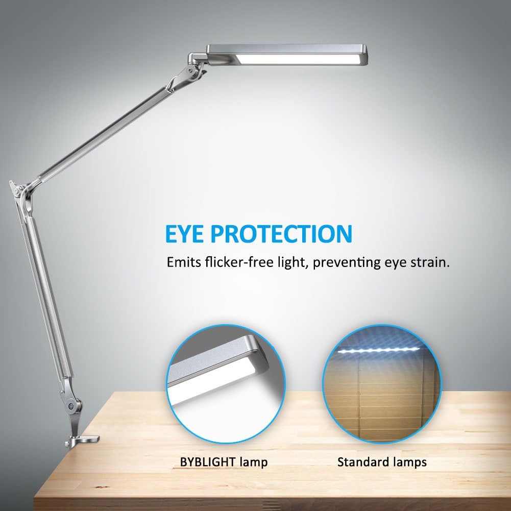 Metal Architect LED Desk Lamp with Clamp S275