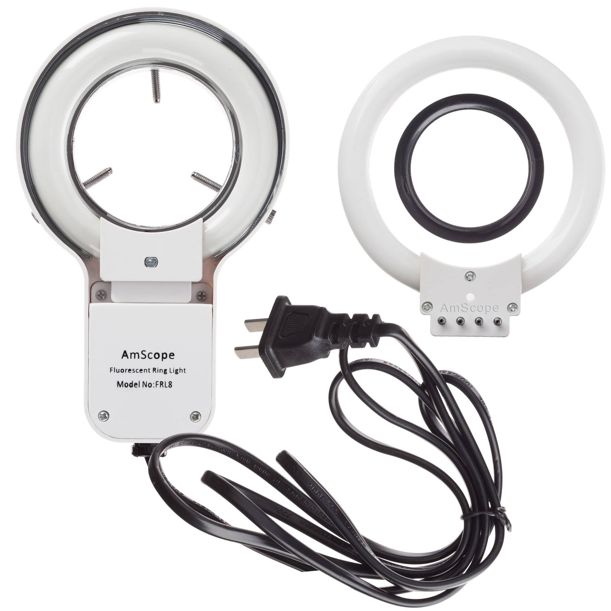 7X-45X Simul-Focal Stereo Zoom Microscope on Boom Stand with Fluorescent Light and 5MP USB3 Camera I8106