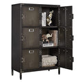 Metal Locker Storage Cabinet with 6 Lockable Doors M3631