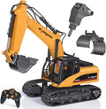 3 in 1 Remote Control Excavator with Metal Shovel, 15 Channel Construction Tractor S65049