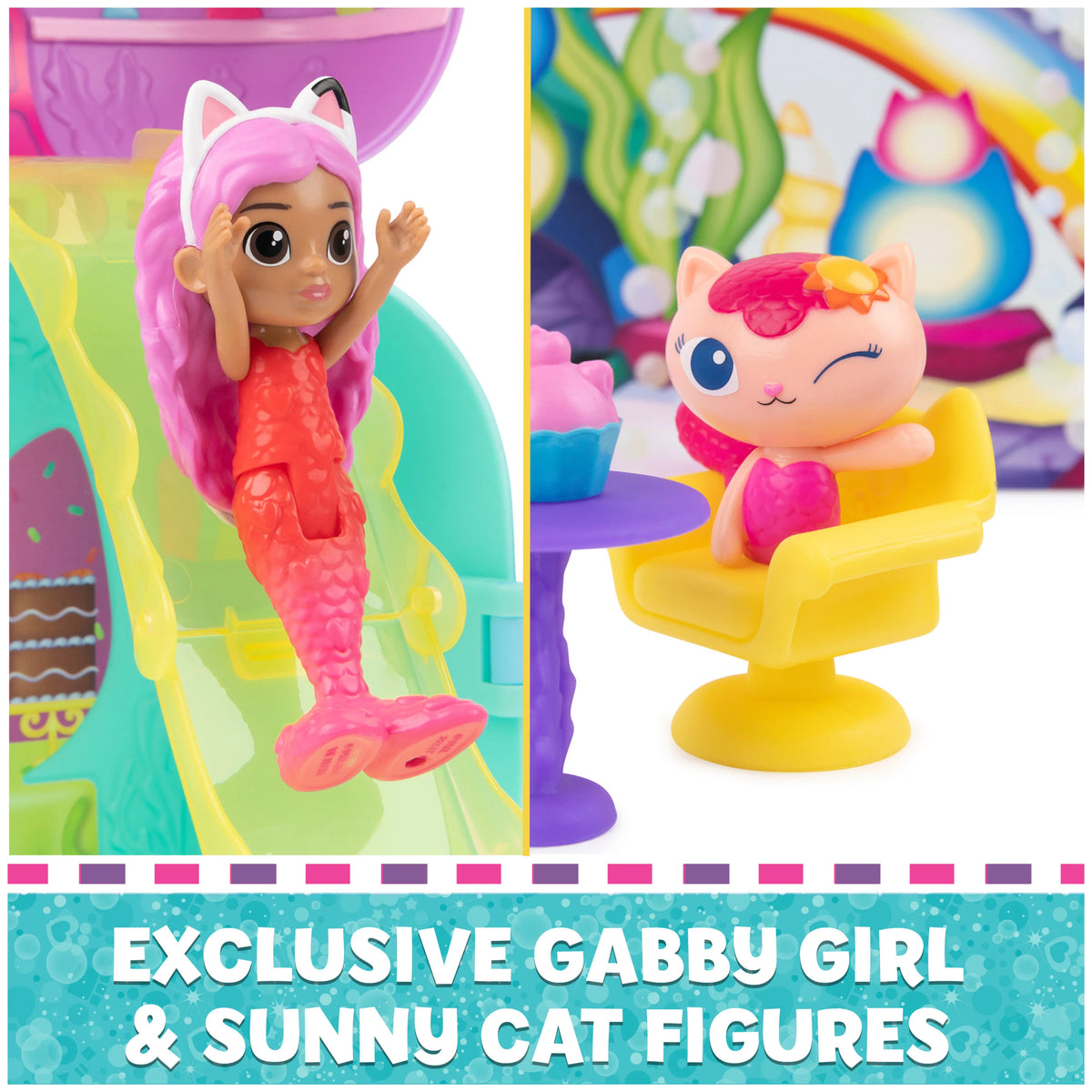 Mermaid-lantis On-The-Go Playset E592893