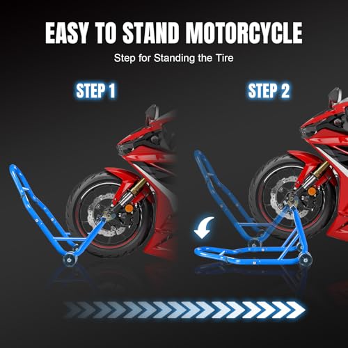 500Lbs Motorcycle Rear Wheel Lift Stands O93455