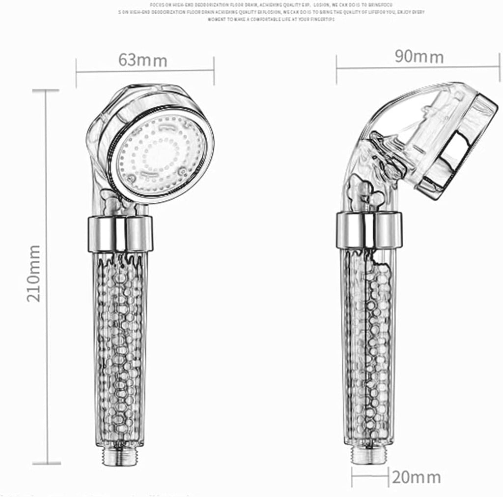 White LED Shower Head, Pack of 2 A630
