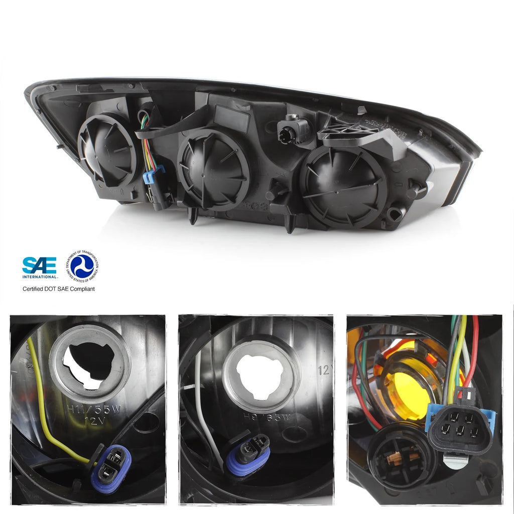 OE Style Headlight Driver Left Side Headlamp U13979