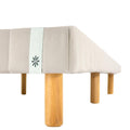 Beige Metal Queen Mattress Foundation Z560
