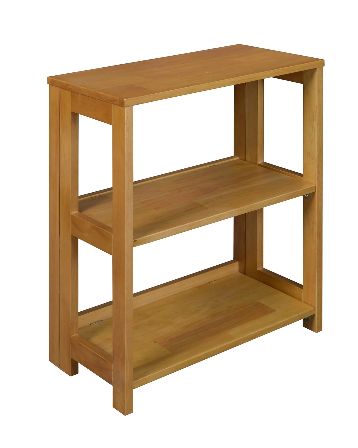 Medium Oak 2 Shelf Wood Bookcase L33140