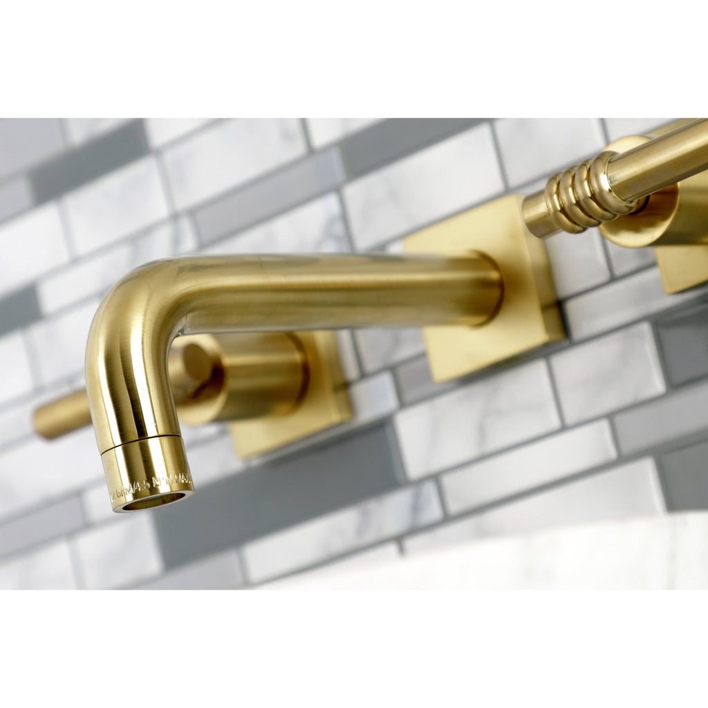 Antique Brass Wall Mount Bathroom Faucet O5518