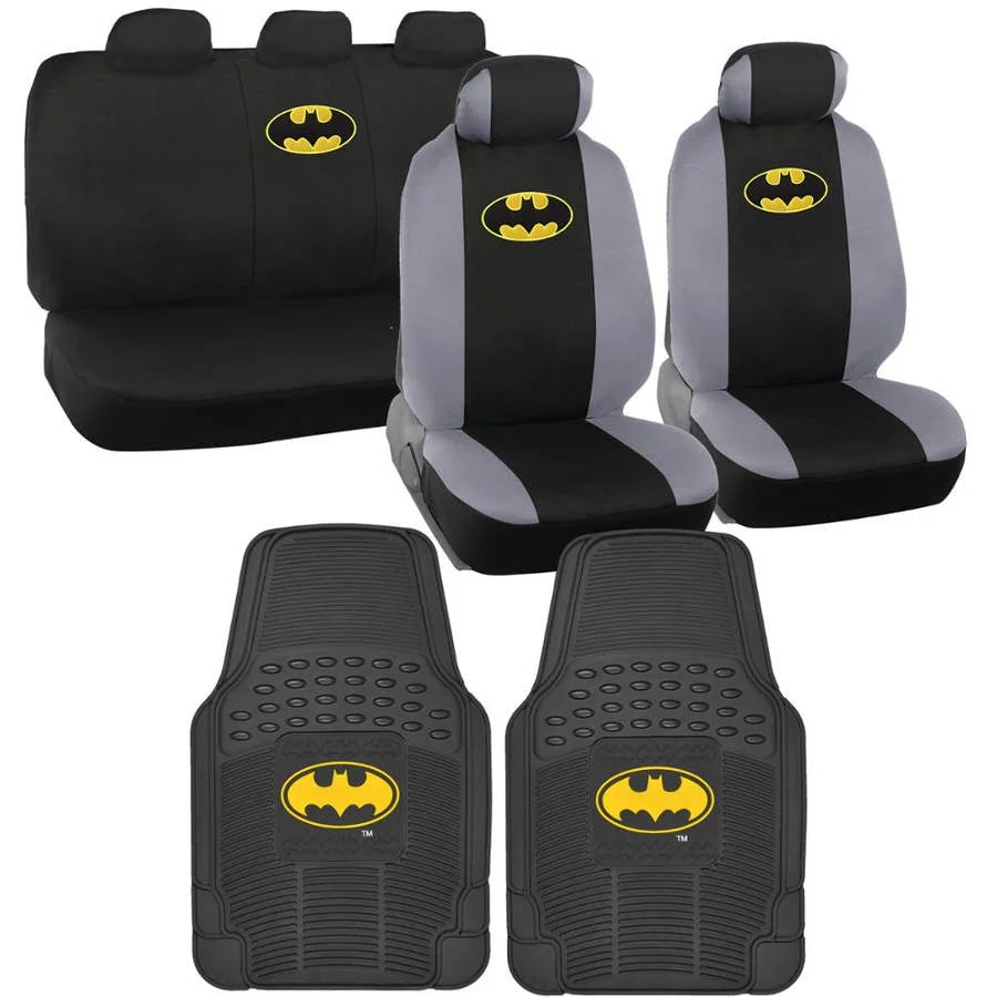Car Seat Covers with Rubber Floor Mats U34138