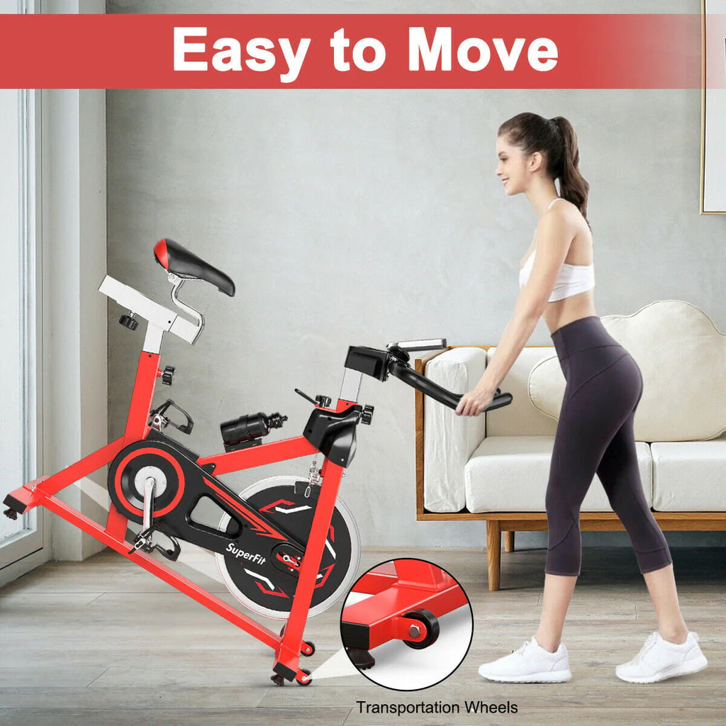 Stationary Belt Drive Indoor Cycling Bike C23903