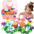 Toddler Building Blocks Stacking Toy with Storage Box R966
